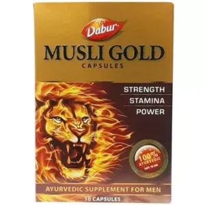 Dabur Musli Gold Capsules (10caps, Pack of 3)