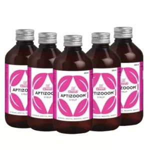 Charak Aptizoom Syrup (200ml, Pack of 5)