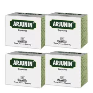 Charak Arjunin Capsule (20caps, Pack of 4)