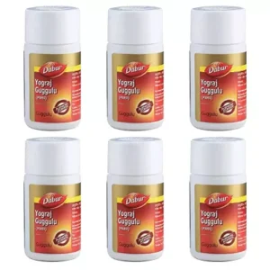 Dabur Yograj Guggulu (60tab, Pack of 6)
