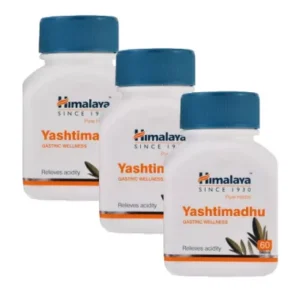 Himalaya Yashtimadhu Tablet (60tab, Pack of 3)