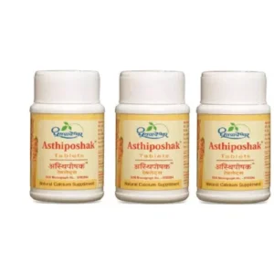 Dhootapapeshwar Asthiposhak Tablets (60tab, Pack of 3)