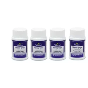 Dhootapapeshwar Sinhanad Guggul (60tab, Pack of 4)