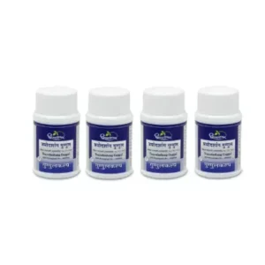 Dhootapapeshwar Trayodashang Guggul (60tab, Pack of 4)