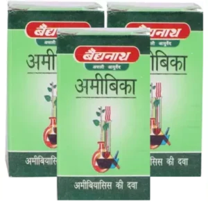 Baidyanath Amoebica Tablet (25tab, Pack of 3)