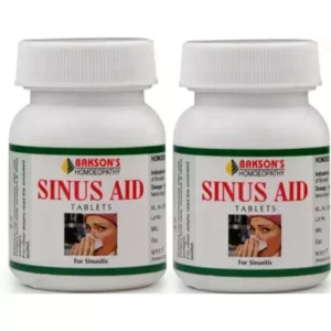 Bakson Sinus Aid Tabs (75tab, Pack of 2)