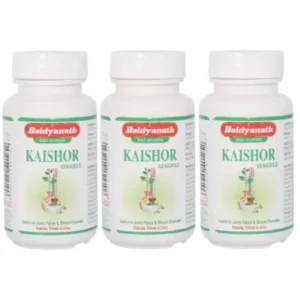 Baidyanath Kaishor Guggulu (80tab, Pack of 3)