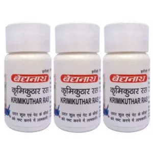 Baidyanath Krimikuthar Ras (40tab, Pack of 3)