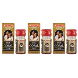 Baidyanath Shrigopal Tel (Kesar Amber Yukt) (10ml, Pack of 3)