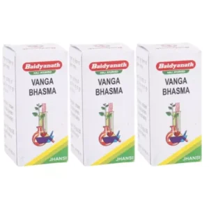 Baidyanath Vanga Bhasma (10g, Pack of 3)