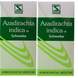 Willmar Schwabe India Azadirachta Indica 1X Tablets (Neem) (20g, Pack of 2)
