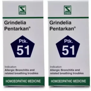 Willmar Schwabe India Grindelia Pentarkan (20g, Pack of 2)