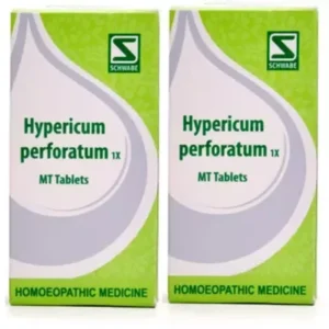 Willmar Schwabe India Hypericum Perforatum 1X Tablets (20g, Pack of 2)