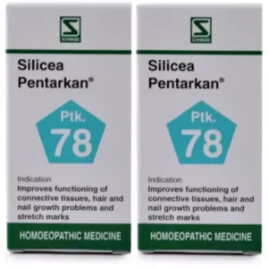 Willmar Schwabe India Silicea Pentarkan (20g, Pack of 2)