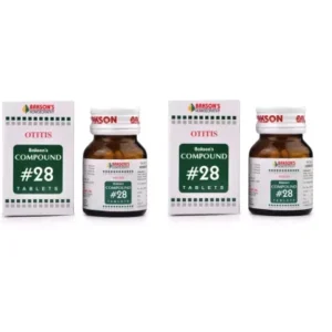 Bakson Compound No 28 (Otitis) (100tab, Pack of 2)