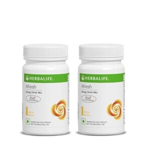 Herbalife Afresh Powder - 50 g (Lemon, Pack of 2)