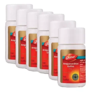 Dabur Arogyavardhini Gutika (Ras) (40tab, Pack of 6)