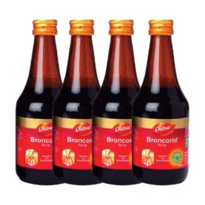Dabur Bronchorid Syrup (200ml, Pack of 4)