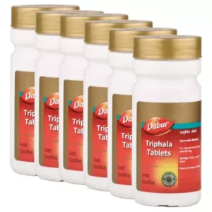 Dabur Triphala Tablets (60tab, Pack of 6)