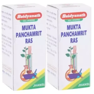 Baidyanath Mukta Panchamrit Ras (Moti Yukta) (10tab, Pack of 2)