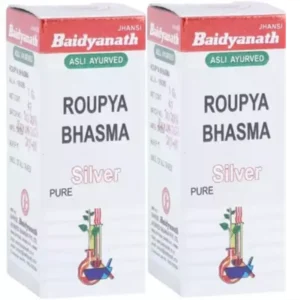 Baidyanath Roupya Bhasma (1g, Pack of 2)