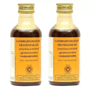 Kottakkal Gandharvahasthadi Eranada Tailam (200ml, Pack of 2)