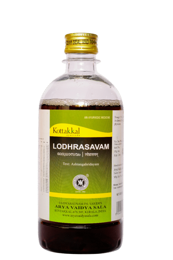 Arya Vaidya Sala Kottakkal Lodhrasavam  500ml