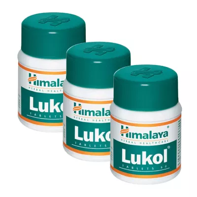 Himalaya Lukol Tablet (60tab, Pack of 3)