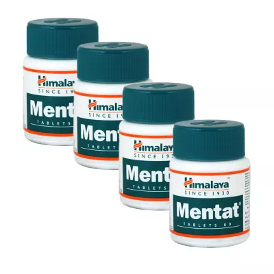Himalaya Mentat Tablet (60tab, Pack of 4)