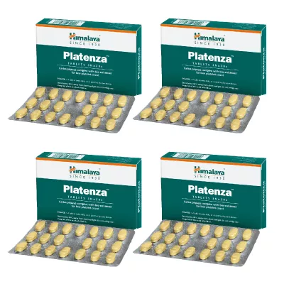 Himalaya Platenza Tablet (20tab, Pack of 4)