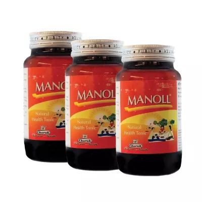 Charak Manoll Syrup (400g, Pack of 3)