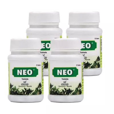 Charak Neo Tablets (75tab, Pack of 4)