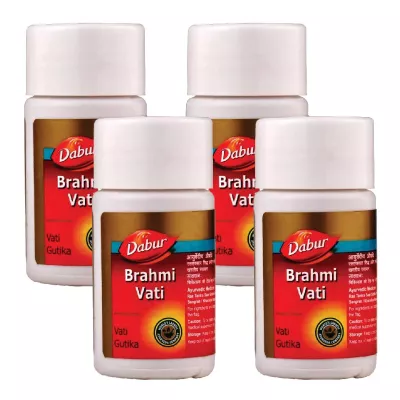 Dabur Brahmi Vati (40tab, Pack of 4)