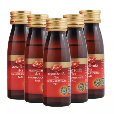 Dabur Mahamarichadi Tail (50ml, Pack of 5)