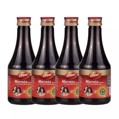 Dabur Mensta Syrup (200ml, Pack of 4)
