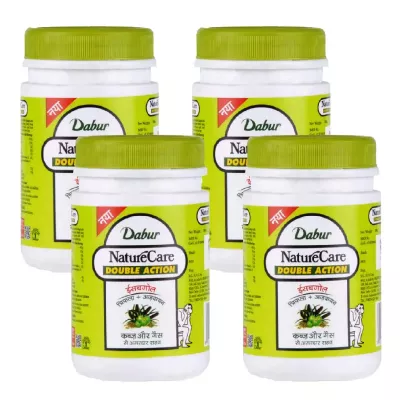 Dabur Nature Care Double Action (100g, Pack of 4)