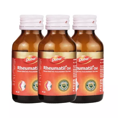 Dabur Rheumatil Oil (100ml, Pack of 3)