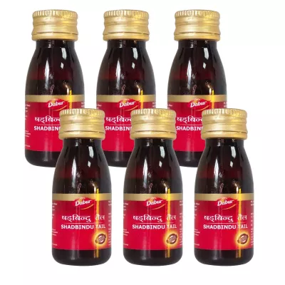 Dabur Shadbindu Tail (25ml, Pack of 6)