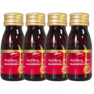 Dabur Shadbindu Tail (50ml, Pack of 4)