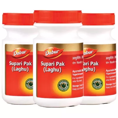 Dabur Supari Pak (Laghu) (125g, Pack of 3)