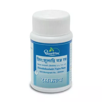 Dhootapapeshwar Shirahshooladri Vajra Ras (500tab)