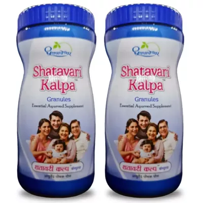Dhootapapeshwar Shatavari Kalpa Granules (Natural Elaichi) (350g, Pack of 2)
