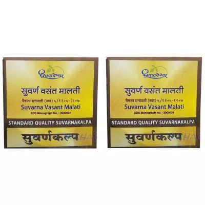 Dhootapapeshwar Swarna Vasant Malti Ras (Standard) (30tab, Pack of 2)