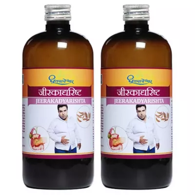 Dhootapapeshwar Jeerakadyarishta (200ml, Pack of 2)