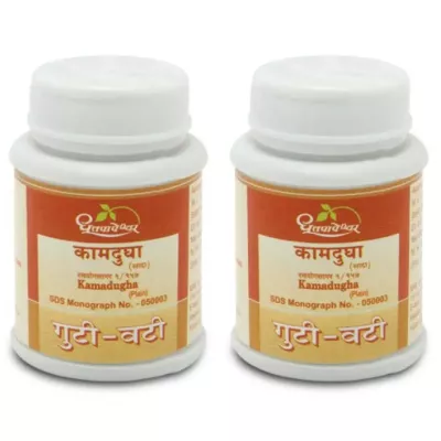 Dhootapapeshwar Kamdudha Ras (Plain) (20tab, Pack of 2)