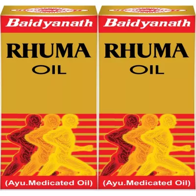 Baidyanath Ayurved Rhuma Oil (100ml, Pack of 2)