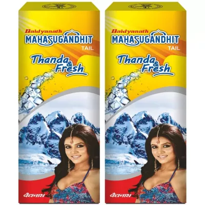 Baidyanath Ayurved Mahasugandhit Tail (100ml, Pack of 2)