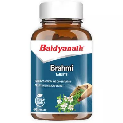 Baidyanath Ayurved Brahmi Tablets (60tab)