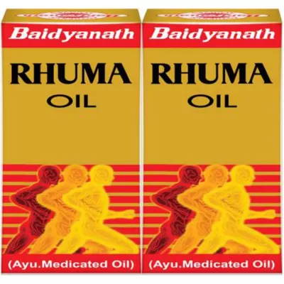 Baidyanath Ayurved Rhuma Oil (50ml, Pack of 2)