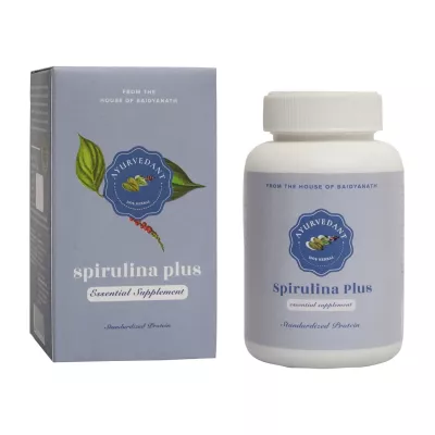 Baidyanath Ayurvedant Spirulina Plus Tablet (60tab)